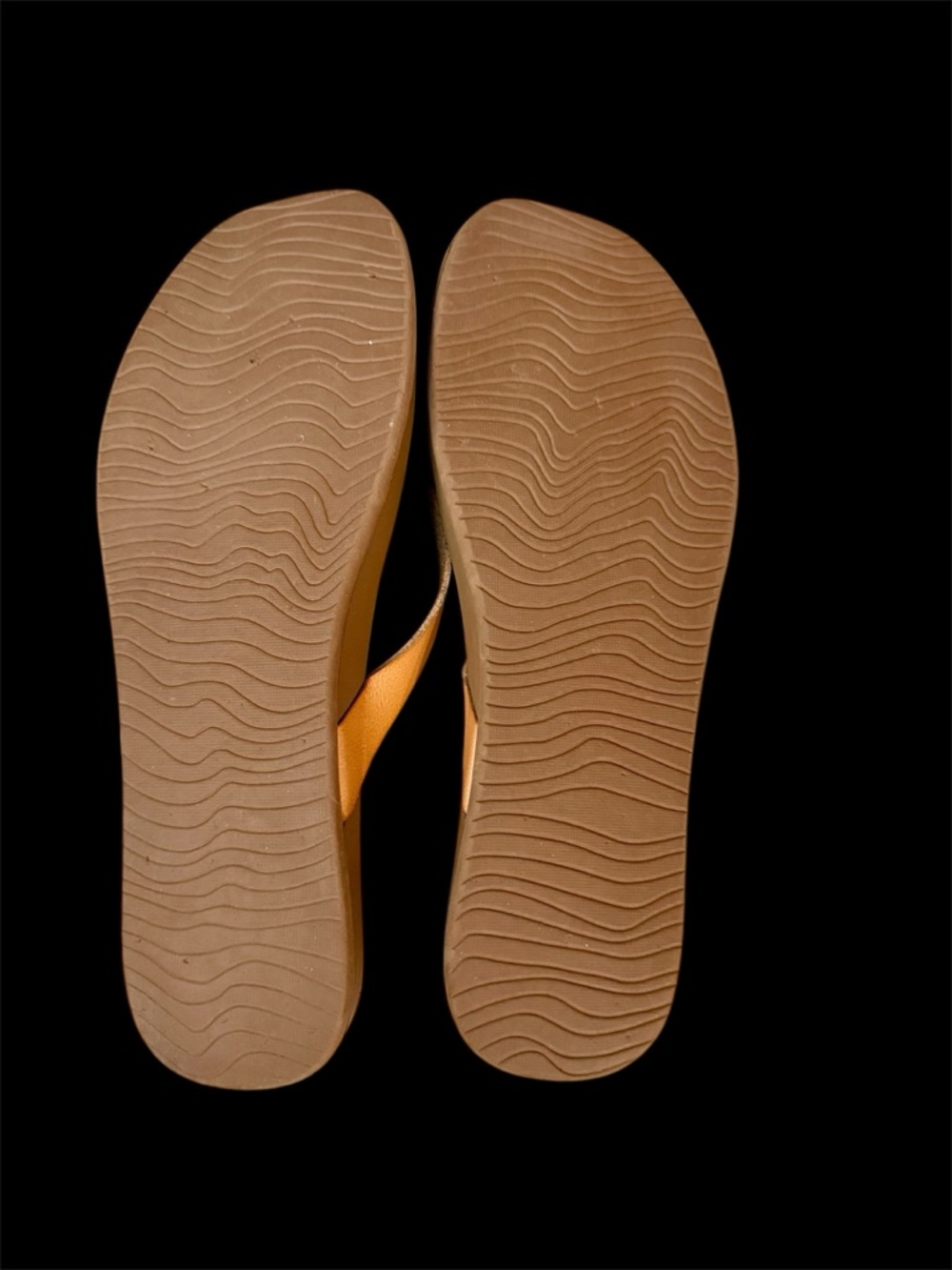 Reef Lune Flip Flop Sandal EUC Natural color Vegan - Picture 2 of 6